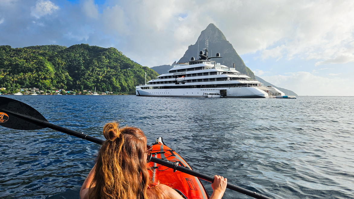 Kayaking in St. Lucia