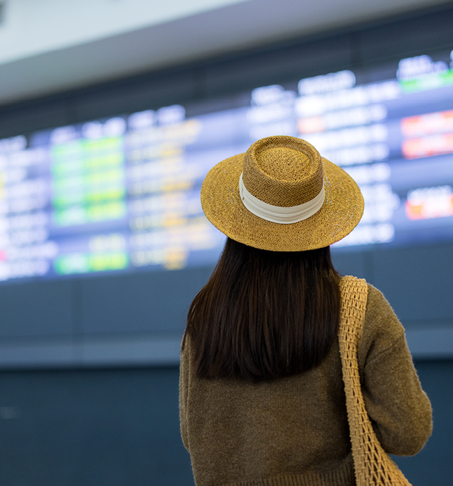 Scenic employee picking up guests from Airport